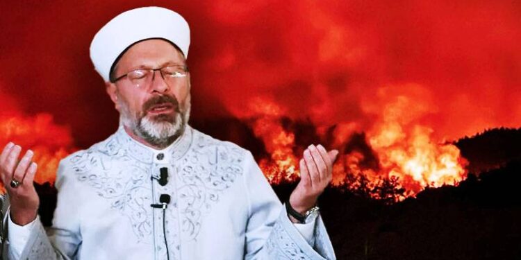 Ülke genelindeki 90 bin camide kuraklık, afetler ve şehitler için dualar edildi