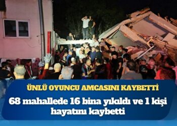 Ünlü oyuncu amcasını kaybetti: Balıkesir’deki depremde 1 can kaybı var