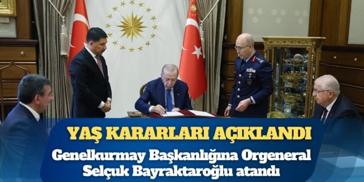 Yüksek Askeri Şura kararları belli oldu: Genelkurmay Başkanı değişti