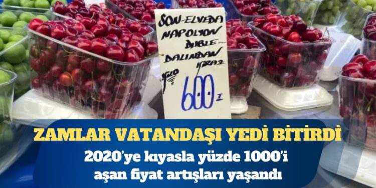 Tabaklar boş, tencere kaynamıyor: 2020’ye kıyasla yüzde 1000’i aşan fiyat artışları yaşandı