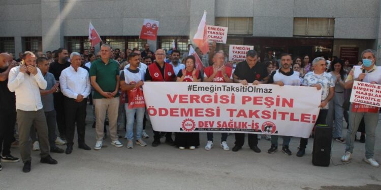 Hastane işçileri: Haklarımızı tek seferde istiyoruz