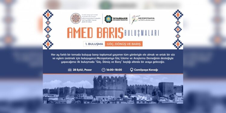 Amed Belediyesi ‘Barış Buluşmaları’ düzenleyecek