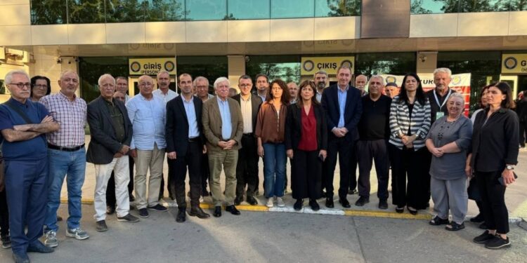 Eş genel başkanlardan Beşikçi’ye ziyaret