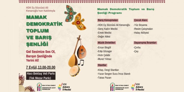 Tuzluçayır’da ‘demokratik toplum’ şöleni düzenlenecek