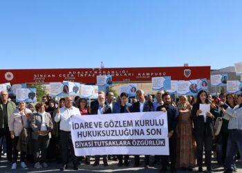 Sincan Cezaevi önünden seslendiler: Koşullu salıvermek hakkının ihlaline son verilsin