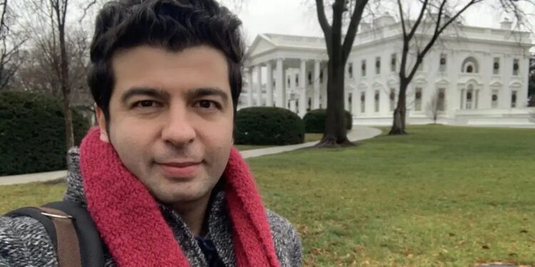 Kameralara yakalanan NTV Washington temsilcisi: İçeride çok büyük kavga var