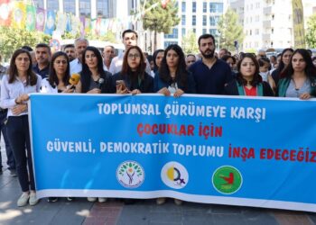 Êlih’te aynı aileden 4 kişinin katledilmesi protesto edildi