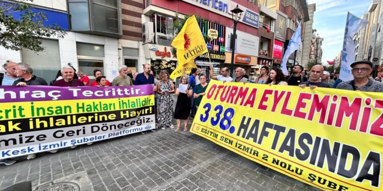 KHK eylemi 338’inci haftasında