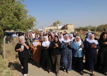 QSD’li Mahsum Taner’in taziyesine kitlesel ziyaret