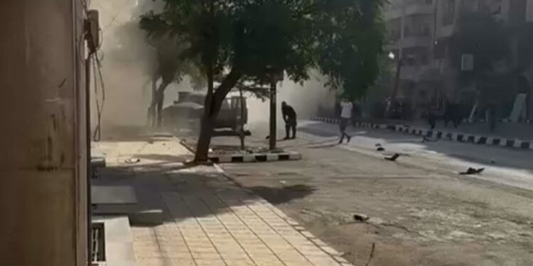 Şam kırsalında patlama