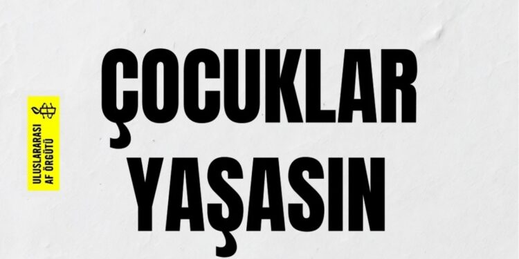Af Örgütü’nden Filistinli çocuklar için küresel kampanya
