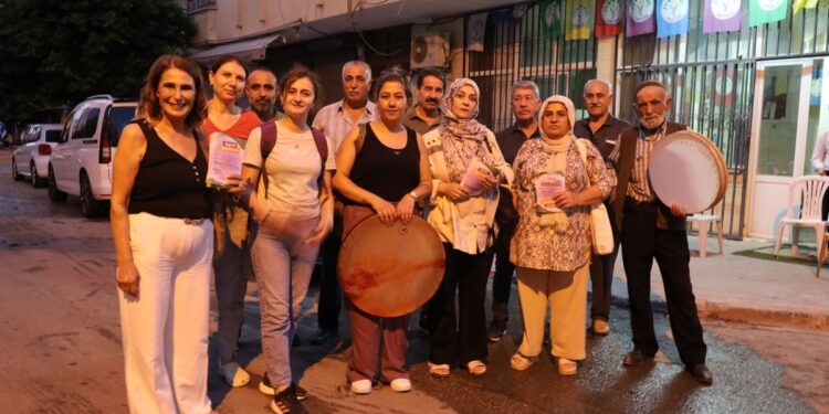 Mersin ve Amed’de ilçe ilçe ‘umut hakkı’ yürüyüşüne çağrı