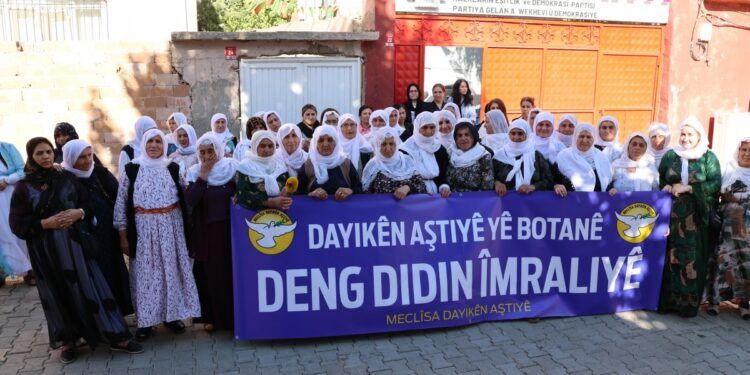 Botan Barış Anneleri: Önderimiz özgür olana kadar mücadele edeceğiz