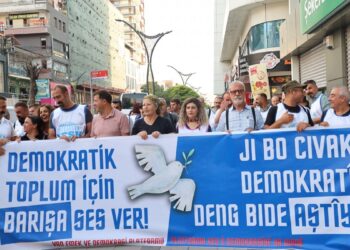 Polisin 1 Eylül yürüyüşüne saldırısı protesto edildi