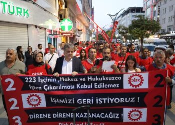 223 işçi direnişte: İşsiz bırakılmamız halkın iradesine saldırıdır