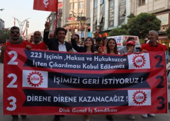 223 işçinin direnişi aralıksız devam ediyor