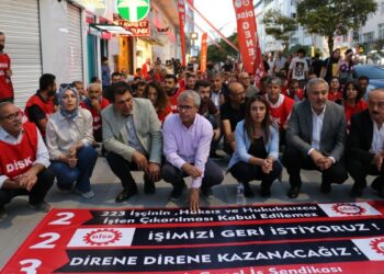 Kayyımın işten çıkardığı işçiler 41 gündür direnişte