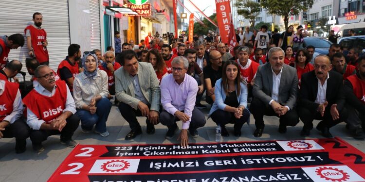 Kayyımın işten çıkardığı işçiler 41 gündür direnişte