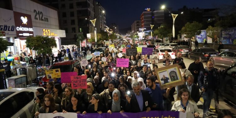 Wan’da Rojin Kabaiş için yürüyüş: Yaşam için adalet istiyoruz