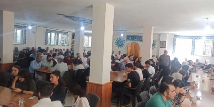 Wan’da Gezici ve Abi için taziye ziyareti