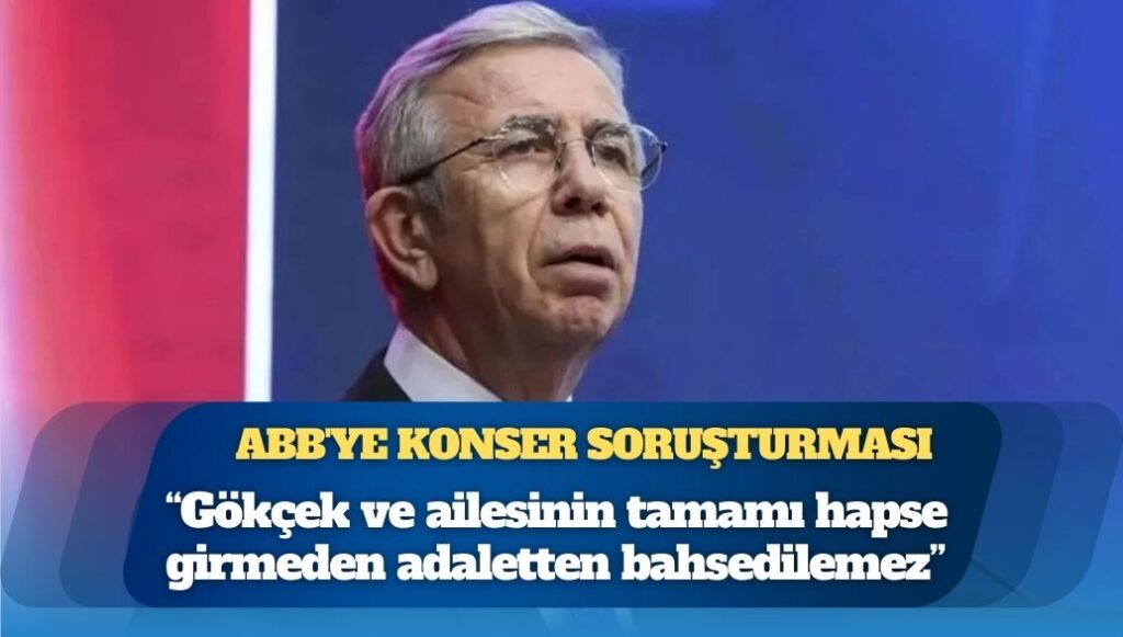 Ankara Büyükşehir Belediyesi’ne konser soruşturması