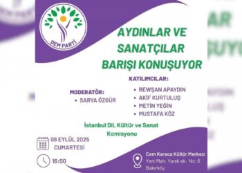 Aydın ve sanatçılar 'barış' panelinde buluşacak