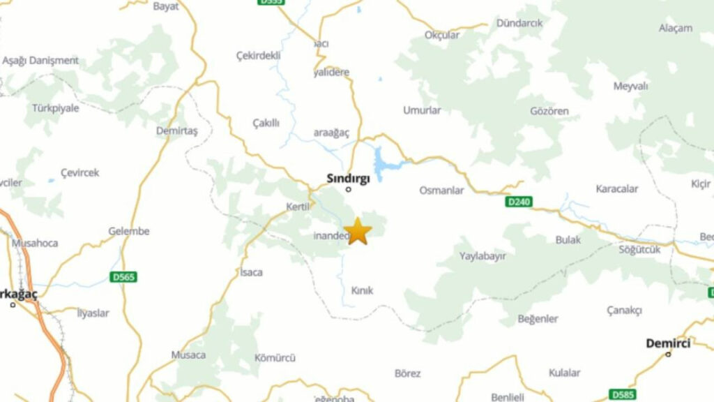 Balıkesir'de Gece Yarısı Korkutan Deprem! AFAD Büyüklüğünü Duyurdu
