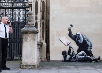 Banksy’nin Anonimliği Tehlikede... Polis Peşine Düştü!