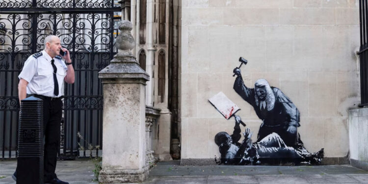 Banksy’nin Anonimliği Tehlikede... Polis Peşine Düştü!