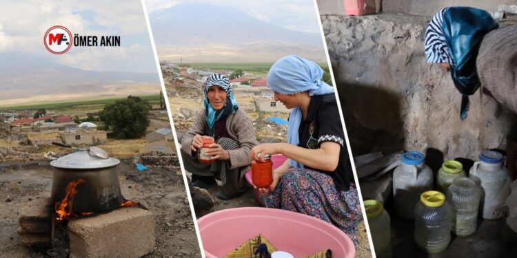 Bazîd'de kış hazırlığı