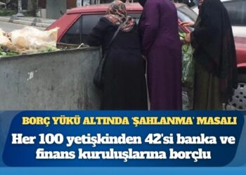 Yüz kişiden 42’si bankalara borçlu: Borç yükü altında ‘şahlanma’ masalı