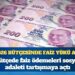2026 bütçesinde faiz yükü ağır: Memura 5 trilyon, faize 3 trilyon