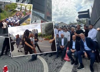 CHP İstanbul İl Başkanlığı'ndaki protestolara yönelik 'provokatif paylaşım' gerekçesiyle 10 kişiye gözaltı