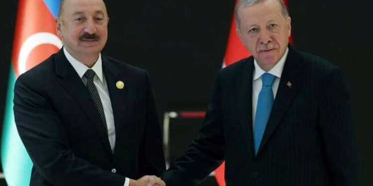 Cumhurbaşkanı Erdoğan Çin'de Aliyev'le Bir Araya Geldi