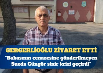 DEM Parti Milletvekili Ömer Faruk Gergerlioğlu cezaevi ziyaretlerini sürdürüyor: Babasının cenazesine gönderilmeyen Sueda sinir krizi geçirdi