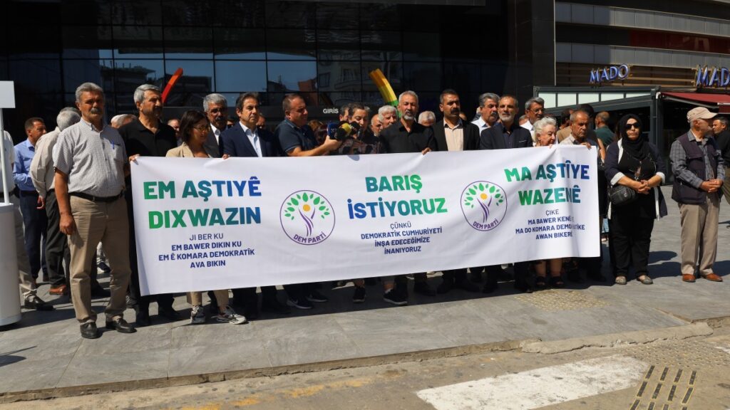 DEM Parti'den 'Barış istiyoruz çünkü' kampanyası