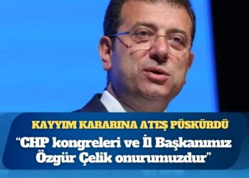Ekrem İmamoğlu kayyım kararına ateş püskürdü