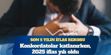 Son 5 yılın iflas rekoru son 8 ayda kırıldı