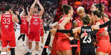 Filenin Sultanları ve 12 Dev Adam'ın Zaferi Gazetelerin İlk Sayfasında... 'Parke Vatanda Çifte Zafer'