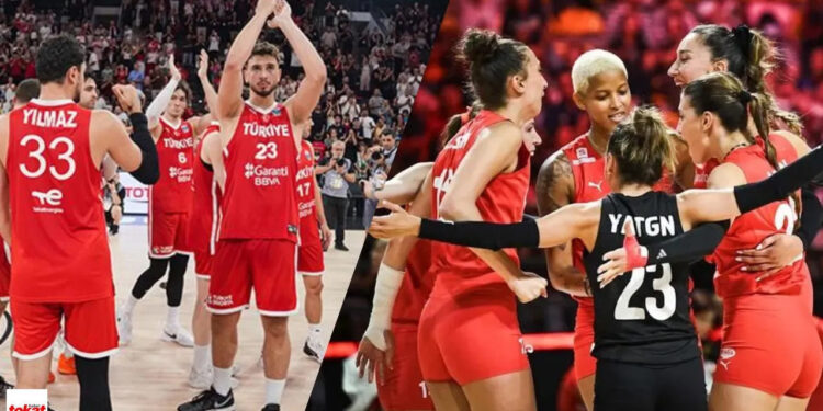 Filenin Sultanları ve 12 Dev Adam'ın Zaferi Gazetelerin İlk Sayfasında... 'Parke Vatanda Çifte Zafer'