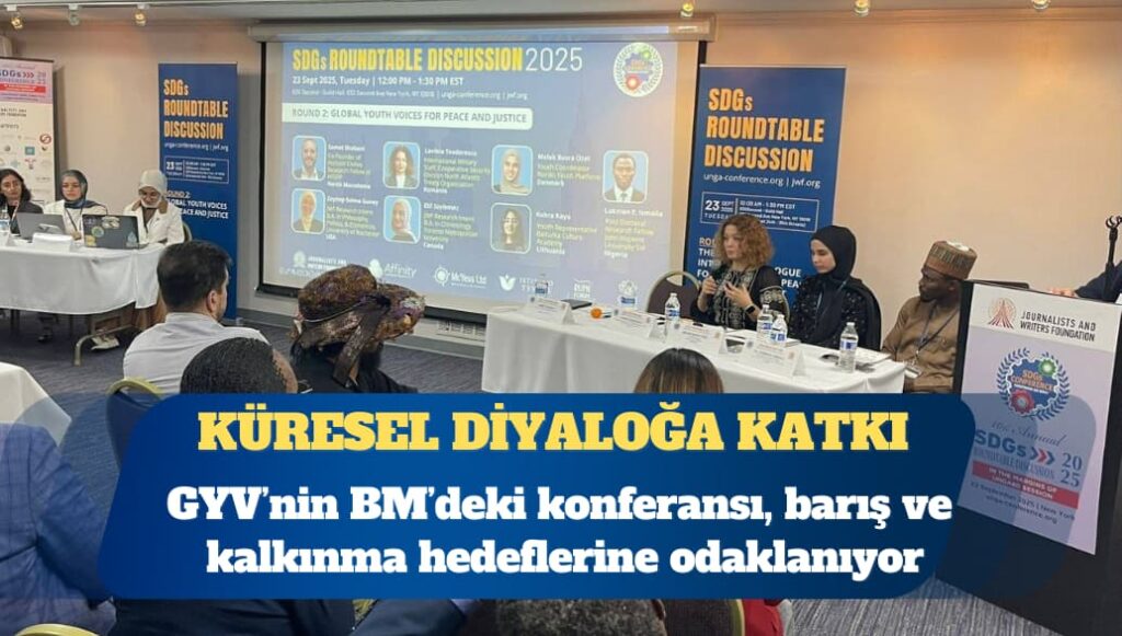 Gazeteciler ve Yazarlar Vakfı, UNGA80 kapsamında küresel uzmanları bir araya getiriyor