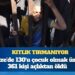 Gazze’de 130’u çocuk olmak üzere 361 kişi açlıktan öldü