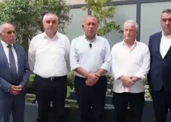 Gürsel Tekin kayyım heyetiyle video paylaştı: “Aslan arkadaşlarım”