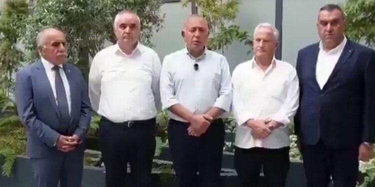 Gürsel Tekin kayyım heyetiyle video paylaştı: “Aslan arkadaşlarım”