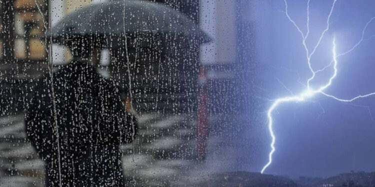 Harita Kırmızıya Döndü, Meteoroloji'den Flaş Uyarılar! Çok Kuvvetli Geliyor