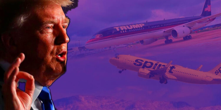 Havada ‘Trump’ Alarmı! Başkanlık Uçağıyla Yolcu Uçağı Çarpışmaktan Son Anda Kurtuldu