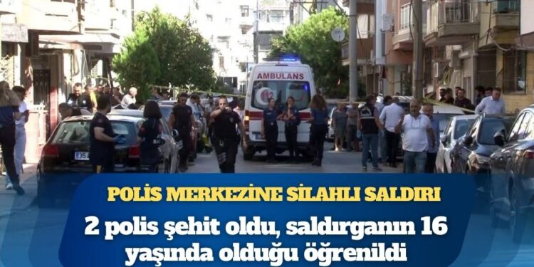 İzmir’de karakola silahlı saldırı: İki polis şehit, bir yaralı