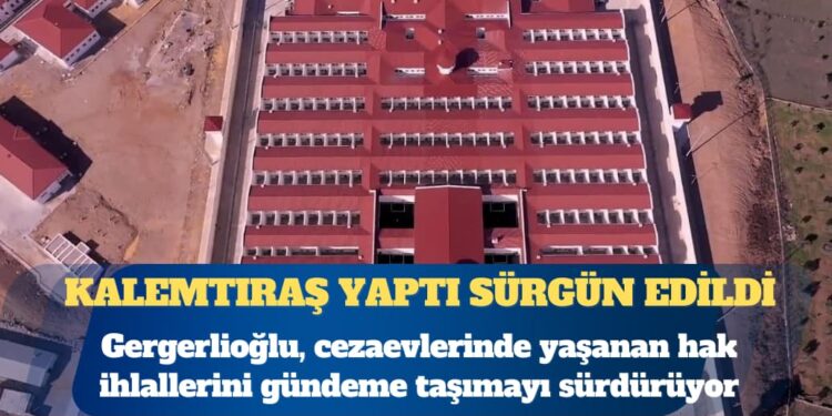 Kalemtıraş yaptı sürgün edildi: DEM Parti milletvekili Ömer Faruk Gergerlioğlu cezaevlerinde yaşanan hak ihlallerini gündeme taşımayı sürdürüyor