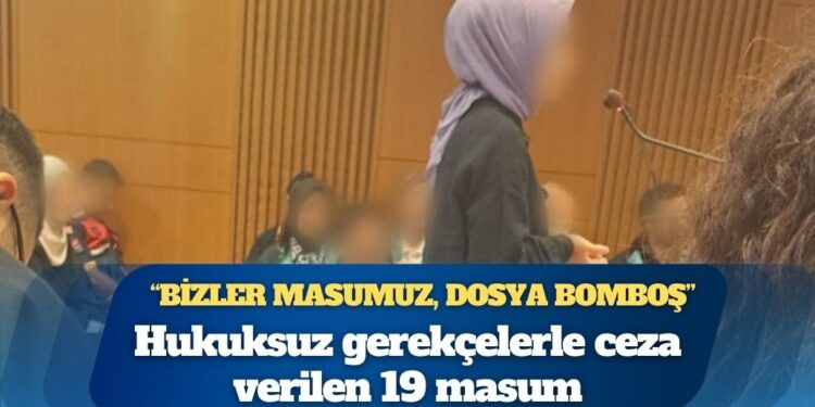 Kız Çocukları Davası’nda hukuksuz gerekçelerle ceza verilen 19 masum: 6 yıl 3 ay hapis verilen karaciğer ve Parkinson hastası anne ile hukuk öğrencisi yaşadıklarını anlattı