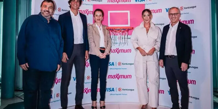 Maximum Kart, Visa iş birliği ile EuroLeague sahalarında